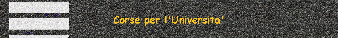 Corse per l'Universita'